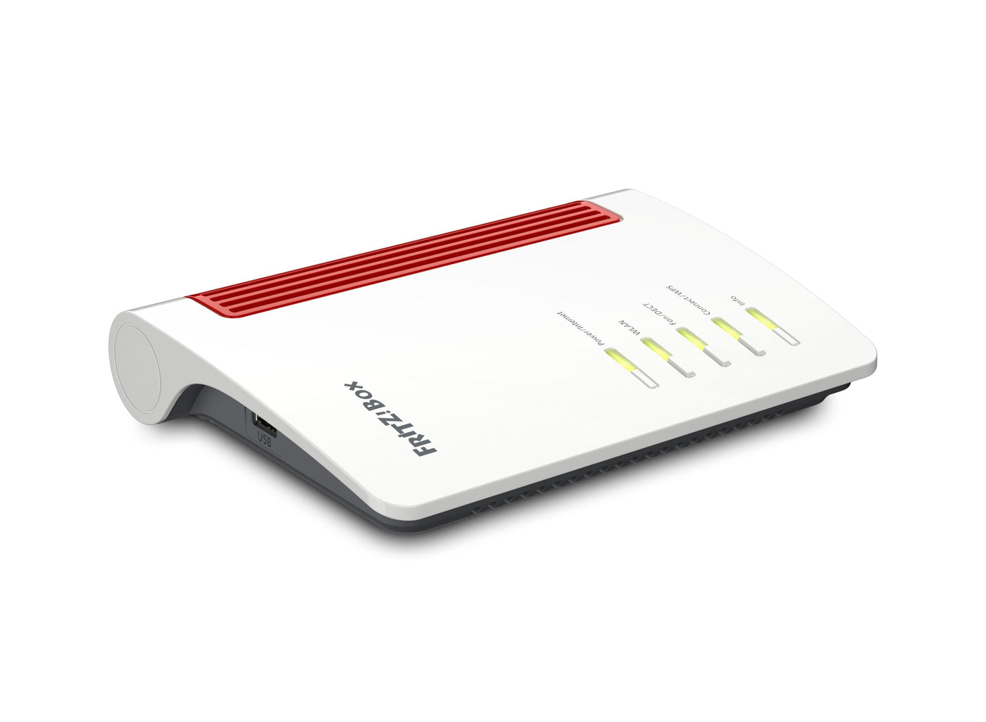 AVM Fritz!Box 4050 WLAN 6 Dual Band Router bis zu 3.000 Mbit/s, für Operator und ONT Modem 1x Wan Gb, 3X LAN Gb, 1x USB, Access Point, Mesh, DECT, Medienserver, VPN, VOIP