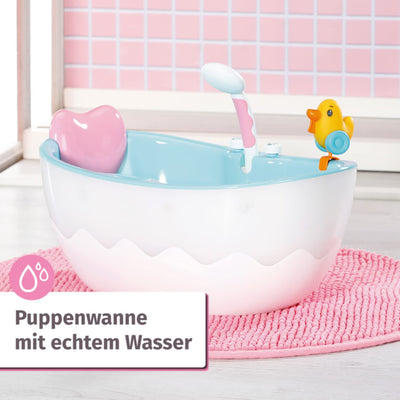 BABY born Badewanne für Puppen mit Farbwechsel, Dusch-und Soundfunktion, funktioniert auch mit echtem Wasser, 832691, Zapf Creation, ['Multi-colored']