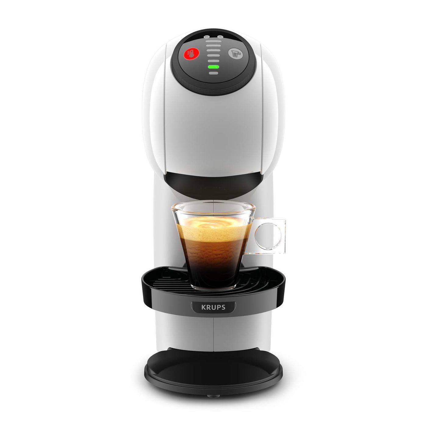 NESCAFÉ DOLCE GUSTO Krups Genio S, Kaffeemaschine für Espresso und andere Kapselgetränke, automatisch, weiß