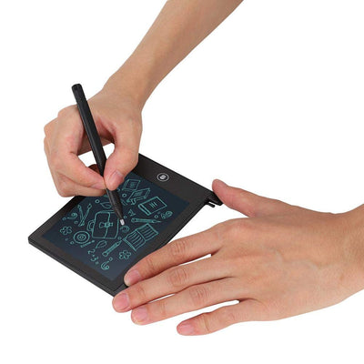 4,5-Zoll-LCD-Schreibtafel, ultradünne Handschrift-Tablette Writing Drawing Notebook LCD-Panel Portable für Kinder Kinder(Schwarz)