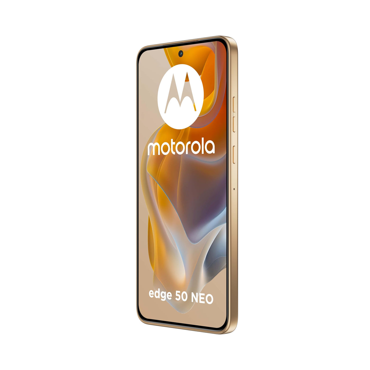 Motorola edge 50 neo (8/256GB, Kamera Sony LYTIA™ 700C 50+13+10MP Selfie 32MP, Display 6.36" POLED 120Hz, IP68, MediaTek MTK 24M, Akku 4310mAh, Ladung 68W, Android 14), PANTONE Latte