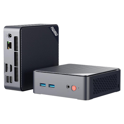 AWOW Mini PC Wi-11 Pro Gen12 N100 Quad Core 3.40 GHz, 16 GB DDR4 512 GB M.2 SSD Mini Desktop Computer, Micro PC Dual Display HDMI DP 4K@60 Hz RJ45 Gigabit Ethernet, WiFi5