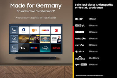 Samsung Neo QLED 4K QN85D Fernseher 55 Zoll, Samsung TV mit Neural Quantum 4K AI Gen2 Prozessor, Quantum-Matrix-Technologie, AI 4K Upscaling, Smart TV, KI TV, GQ55QN85DBTXZG, Deutsches Modell [2024]