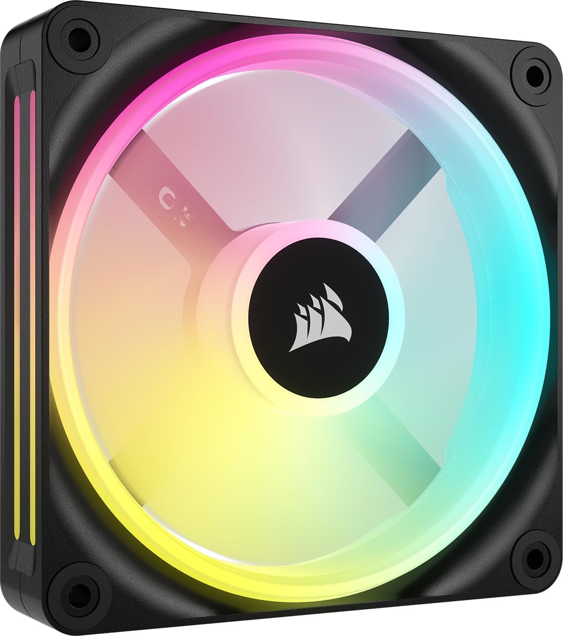 Corsair iCUE LINK QX120 RGB 120mm Magnetic Dome RGB Lüfter - Schwarz