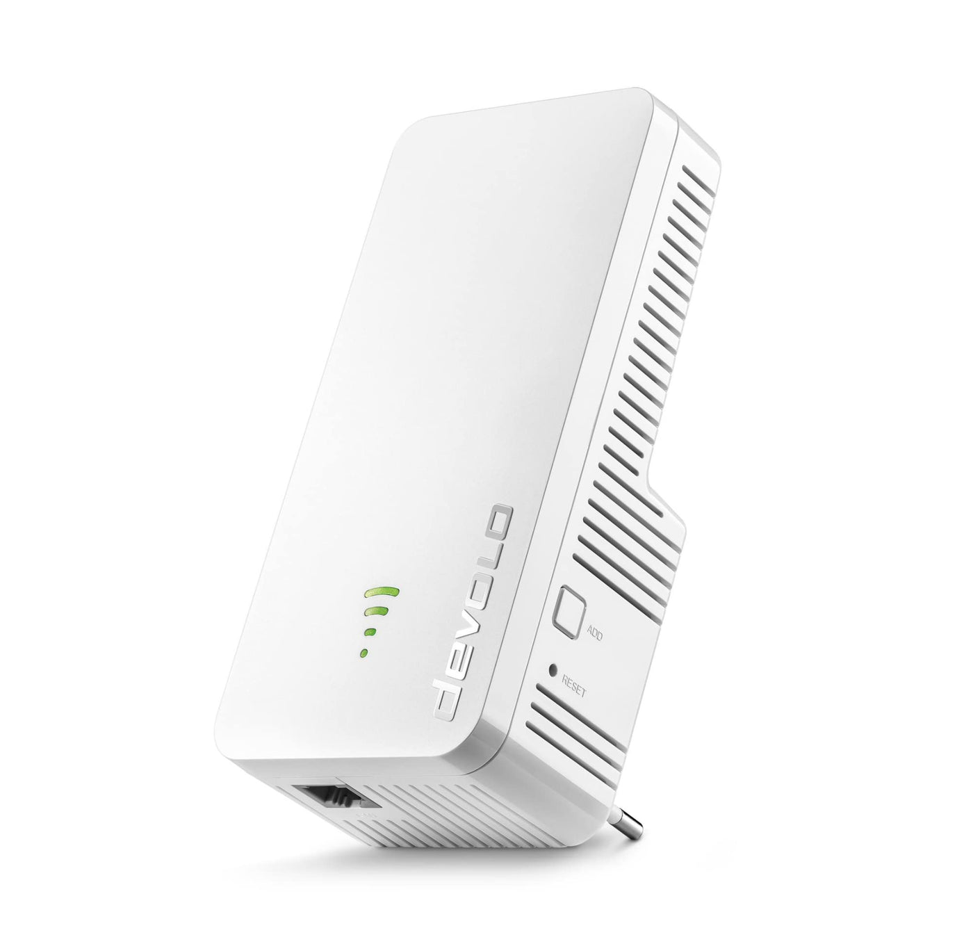 devolo WiFi 6 Repeater 3000, WLAN Repeater, bis zu 3.000 Mbit/s, Mesh WLAN Verstärker, Access Point, WiFi Extender, 1x Gigabit LAN Anschluss, weiß