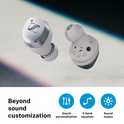 Sennheiser MOMENTUM True Wireless 4 - Smart Earbuds Bluetooth 5.4, kristallklarem Klang, ergonomischem Design, 30 Std. Akkulaufzeit, Adaptive ANC – Schwarz Kupfer