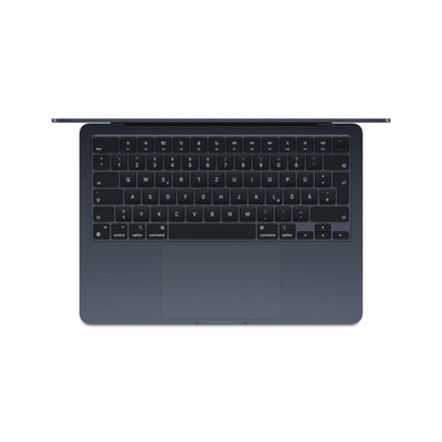 Apple 2024 13" MacBook Air Laptop mit M3 Chip: 13,6" Liquid Retina Display, 16 GB gemeinsamer Arbeitsspeicher, 512 GB SSD Speicher, beleuchtete Tastatur, 1080p FaceTime HD Kamera, Mitternacht