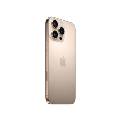 Apple iPhone 16 Pro Max 1 TB: 5G Handy mit Kamerasteuerung, 4K 120 Dolby Vision und einem großen Sprung bei der Batterielaufzeit. Funktioniert mit AirPods, Titan Wüstensand