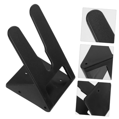 2st Scannerhalterung Rack Für Etikettenleser Scannerständer Für Den Schreibtisch Handscanner-Rack Scanner-autohalterung Rasierständer USB-Scanner Scanner Für Computer Black Plastik OUNONA