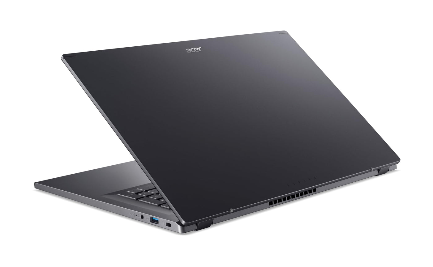 Acer Aspire 17 (A17-51M-74F2) Laptop | 17,3" FHD IPS Display | Intel Core 7 150U | 32 GB RAM | 1 TB SSD | Intel Grafik | Windows 11 | QWERTZ Tastatur | grau