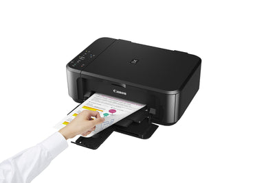 Canon PIXMA MG3650S Drucker Farbtintenstrahl DIN A4 (Scanner, Kopierer, Bürodrucker, 4.800 x 1.200 dpi, WLAN, Apple AirPrint, automatischer Duplexdruck) schwarz