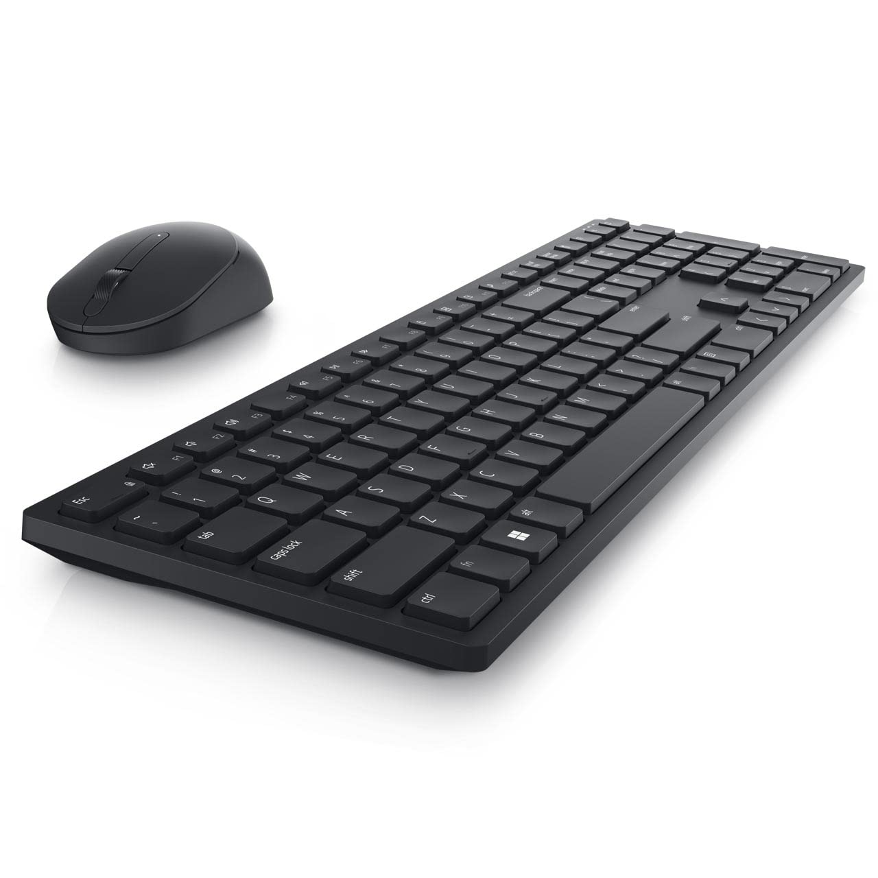 Dell KM5221W, Pro Wireless, Tastatur und Maus Set, German (QWERTZ), schwarz