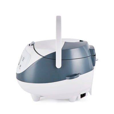 Yum Asia Panda Mini-Reiskocher mit Ninja-Keramikschüssel und Advanced Fuzzy Logic (3,5 Tassen, 0,63 Liter) 4 Reisfunktionen, 4 Multicooker-Funktion, 220–240V