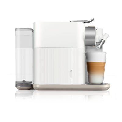 Nespresso De'Longhi EN640.W Gran Lattissima Kaffeekapselmaschine mit automatischem Milchsystem,19 Bar Druck, 1400W,Weiß