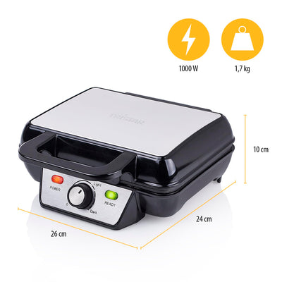 Gaufrier Tristar WF-2195 – Deux gaufres en même temps – Revêtement antiadhésif