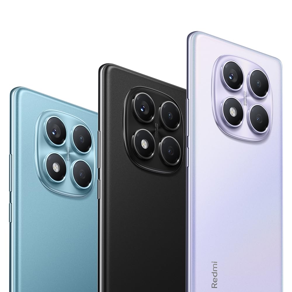 Xiaomi Redmi Note 14 Pro Smartphone, 8 + 256GB, Black, 200MP professionelle AI-Kamera, 5500mAh Akku, 32MP Selfie-Kamera, AI-Funktionen (kein Ladegerät enthalten)