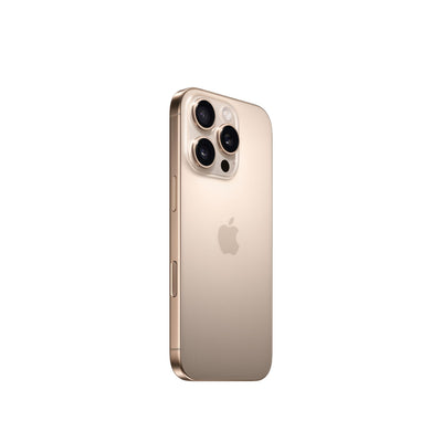 Apple iPhone 16 Pro 128 GB: 5G Handy mit Kamerasteuerung, 4K 120 fps Dolby Vision und einem großen Sprung bei der Batterielaufzeit. Funktioniert mit AirPods, Titan Wüstensand