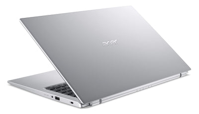 Acer Aspire 3 (A315-58-3870) Laptop, 15,6" FHD Display, Intel Core i3-1115G4, 16 GB RAM, 512 GB SSD, Intel UHD Graphics, Windows 11, QWERTZ Tastatur, Silber