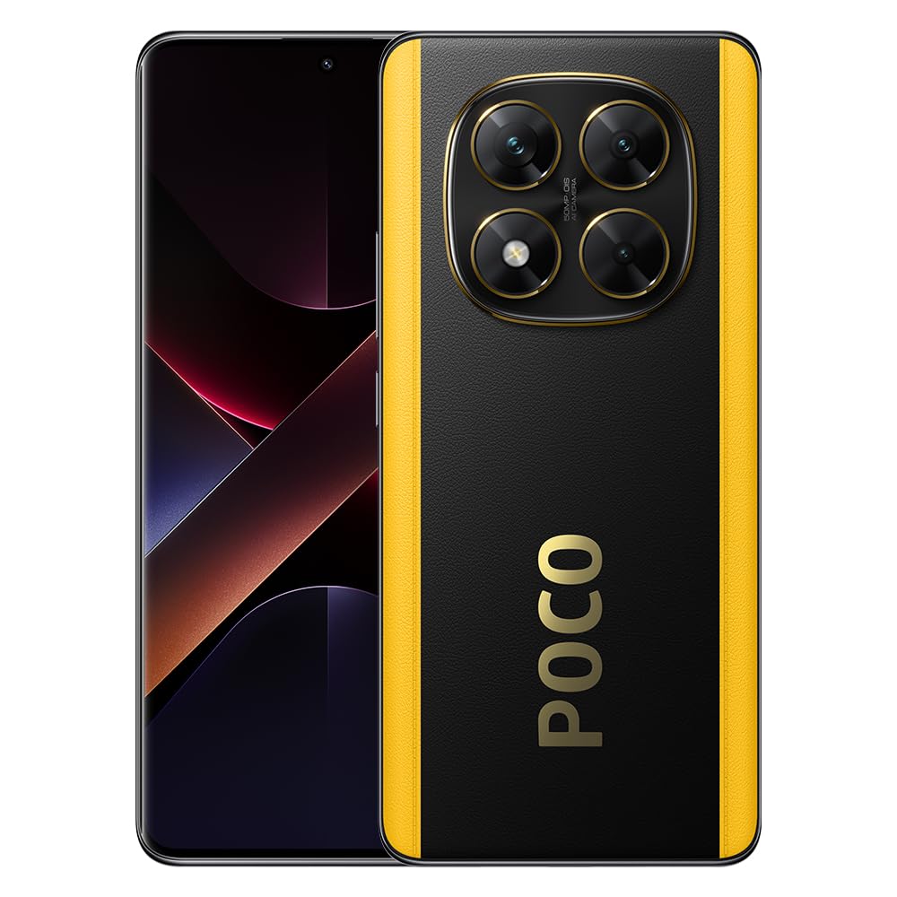 Xiaomi Poco X7 Smartphone, 12+512GB, Schwarz, 50MP Hauptkamera mit OIS, 5110mAh Akku, IP68 (Ladegerät Nicht enthalten)