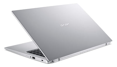 Acer Aspire 1 A115-32-C3AK Ordinateur Portable 15.6" FHD (Intel® Celeron® N4500, Ram 4 Go, 128 Go eMMC, Intel UHD Graphic, Windows 11) - Clavier AZERTY, Laptop Gris + Microsoft 365 Personnel Inclus