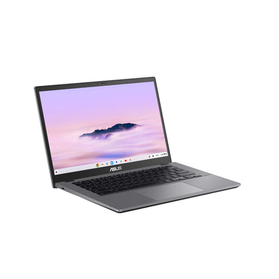 ASUS Chromebook Plus CX34 Laptop | 14" Full-HD 16:9 IPS Display | Intel Core i3-1215U | 8 GB RAM | 128GB UFS | Intel UHD Graphics | ChromeOS | QWERTZ Tastatur | Rocky Grey