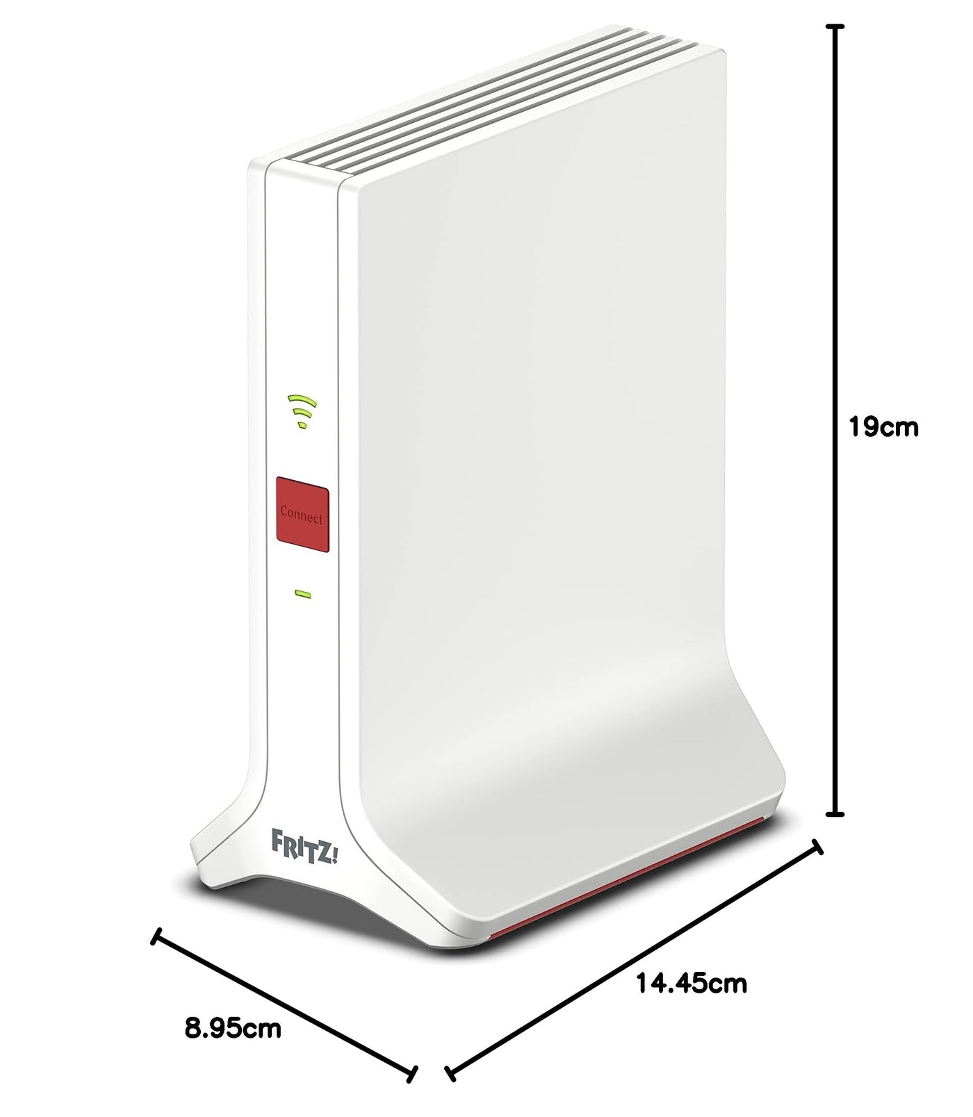 AVM FRITZ!Repeater 3000 AX (Wi-Fi 6 Repeater mit drei Funkeinheiten und insgesamt bis zu 4.200 MBit/s: 2x 5 GHz-Band (bis zu 3.600 MBit/s), 2,4 GHz-Band (bis zu 600 MBit/s), deutschsprachige Version)