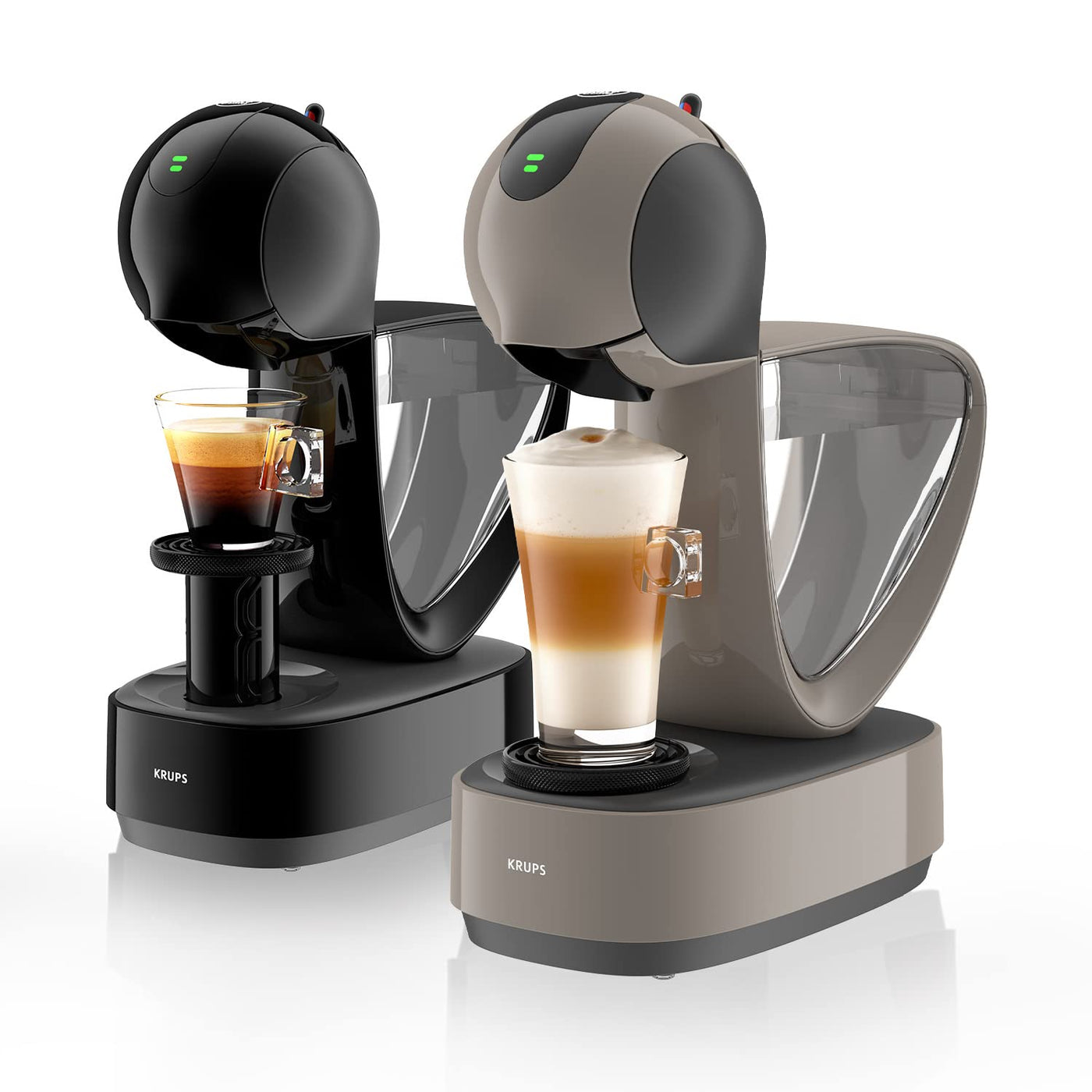 NESCAFÉ DOLCE GUSTO INFINISSIMA TOUCH by KRUPS schwarz automatische Kaffeekapselmaschine