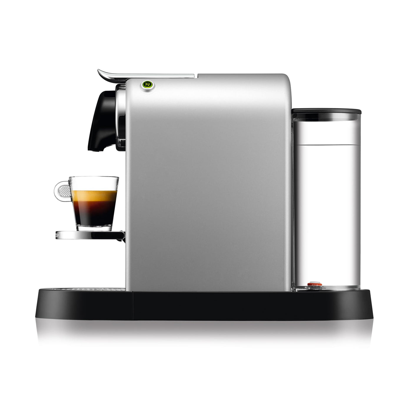 Krups Nespresso XN741B Kaffeemaschine | Freistehende Espressomaschine | Automatische Abschaltung | 1 Liter Wassertank | 1260 Watt | Silber