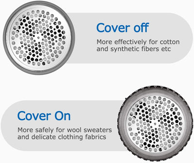 BEAUTURAL Fusselrasierer，Elektrischer Fusselentferner Batteriebetrieben mit 3 Höheneinstellungen，2 Geschwindigkeit Wollrasiserer, Fusselfräse für Verschiedene Stoffe