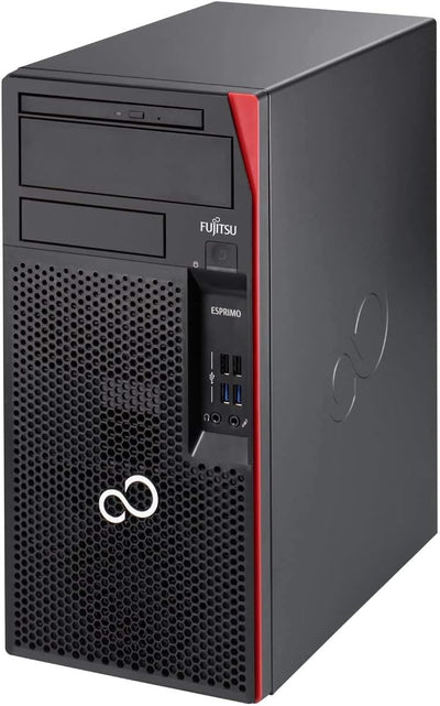 Fujitsu Esprimo P757/E85+ Intel Quad Core i7 1TB SSD Festplatte 32GB Speicher Windows 11 Pro DVD Brenner Business Tower Computer PC (Generalüberholt)