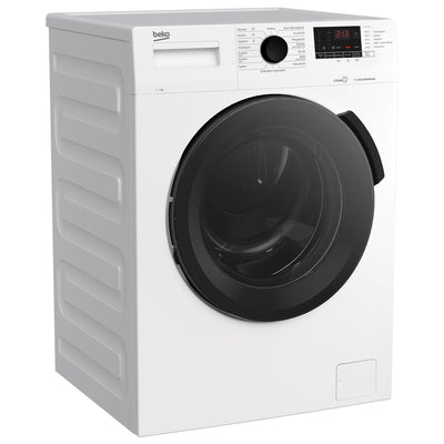 Beko WMC71464ST1 Waschvollautomat, Waschmaschine, 7kg, 1400 U/min, SteamCure Dampffunktion, allergikergeeignet, Express-Funktion, StainExpert, ProSmart Inverter Motor, nur 49 cm tief, Weiß