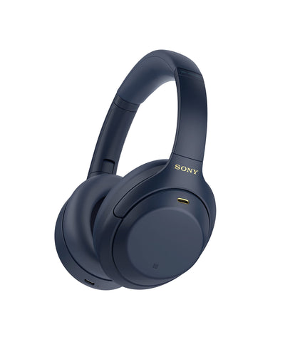 Sony WH-1000XM4 kabellose Bluetooth Noise Cancelling Kopfhörer (30h Akku, Touch Sensor, Schnellladefunktion, optimiert für Amazon Alexa, Headset mit Mikrofon) Midnight Blue