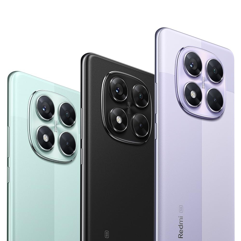 Xiaomi Redmi Note 14 Pro 5G Smartphone, 12 + 512GB, Purple, 200MP professionelle AI-Kamera, IP68, 45W TurboCharge mit 5110mAh Akku, AI-Funktionen (kein Ladegerät enthalten)