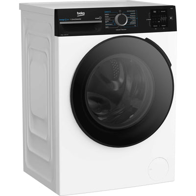 Beko BM3WFU3841R Waschvollautomat, Waschmaschine, 8 kg, EnergySpin, Schleuderwahl 1400 U/min, SteamCure Dampffunktion, allergikergeeignet, AquaWave Schontrommel, Weiß