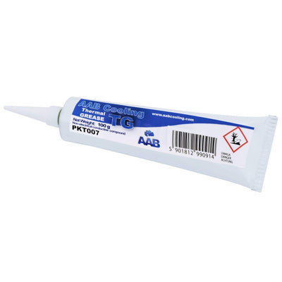 AABCOOLING Thermal Grease 100g - Wärmeleitpaste Weiß - Mit Hoher Wärmeleitfähigkeit für Alle CPU-PC Kühler-Lüfter Prozessor, Wasserkühlung, Niedriger Thermischer Wiederstand, Wärmeleitpad 1.5 W/mK