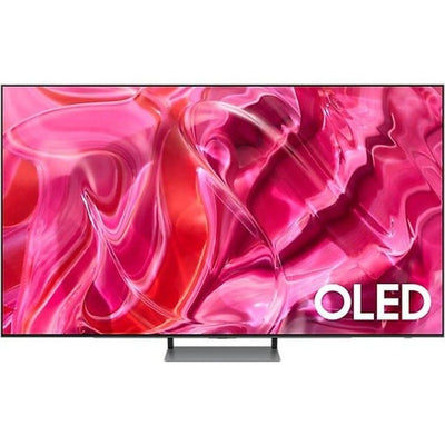 Samsung OLED 4K S90C 55 Zoll Fernseher, Quantum HDR OLED, Neural Quantum Prozessor 4K, LaserSlim Design, Smart TV, (Modell 2023, 55S90C)