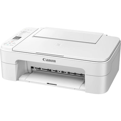 Appareil multifonction à jet d'encre couleur Canon PIXMA TS3351 (impression, numérisation, copie, écran LCD 3,8 cm, WLAN, application d'impression, 4 800 x 1 200 DPI) blanc