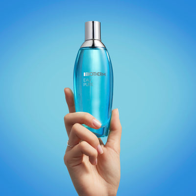 Biotherm Eau Pure Eau de Toilette, erfrischender und feuchtigkeitsspendender Damen Körperpflegeduft mit Essenzen grüner Früchte und ätherischen Ölen, belebt und erfrischt die Haut intensiv