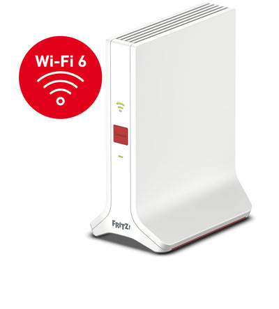 AVM FRITZ!Repeater 3000 AX (Wi-Fi 6 Repeater mit drei Funkeinheiten und insgesamt bis zu 4.200 MBit/s: 2x 5 GHz-Band (bis zu 3.600 MBit/s), 2,4 GHz-Band (bis zu 600 MBit/s), deutschsprachige Version)