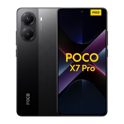 Xiaomi Poco X7 Pro Smartphone, 8+256GB, Gelb, 50MP Hauptkamera mit OIS, 6000mAh (typ.) Akku mit 90W HyperCharge, IP68, KI-Funktionen (Ladegerät Nicht enthalten)