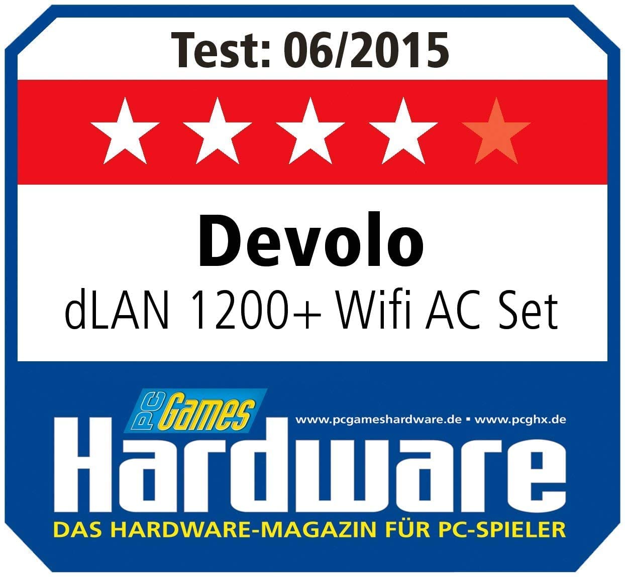 devolo 9383 WLAN Powerline Adapter, dLAN 1200+ WiFi ac Erweiterungsadapter -bis zu 1.200 Mbit/s, Mesh WLAN, WLAN Steckdose, 2x Gigabit LAN Anschluss, weiß