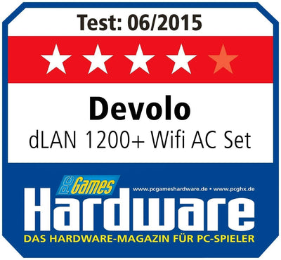 devolo 9383 WLAN Powerline Adapter, dLAN 1200+ WiFi ac Erweiterungsadapter -bis zu 1.200 Mbit/s, Mesh WLAN, WLAN Steckdose, 2x Gigabit LAN Anschluss, weiß