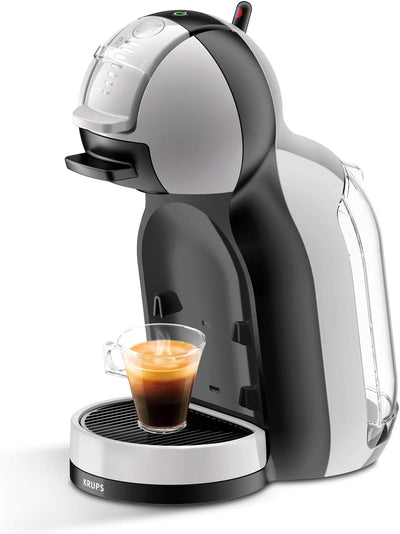 NESCAFÉ DOLCE GUSTO MINI ME by KRUPS arctic-grey/ schwarz automatische Kaffeekapselmaschine