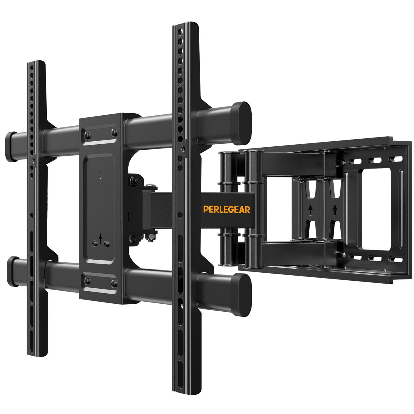 Perlegear TV Wandhalterung Schwenkbar Neigbar für 37-84 Zoll Flach & Curved Fernseher, TV Halterung max.VESA 600x400mm bis zu 60kg