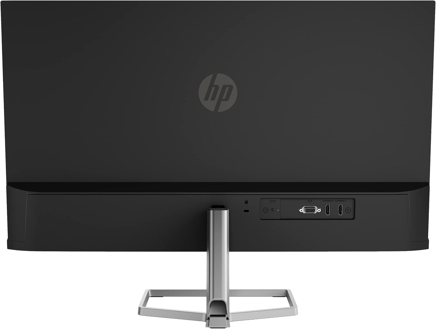 HP M27f Monitor - 27 Zoll Bildschirm, Full HD IPS Display, 75Hz, 5ms Reaktionszeit, VGA, 2xHDMI, silber/schwarz