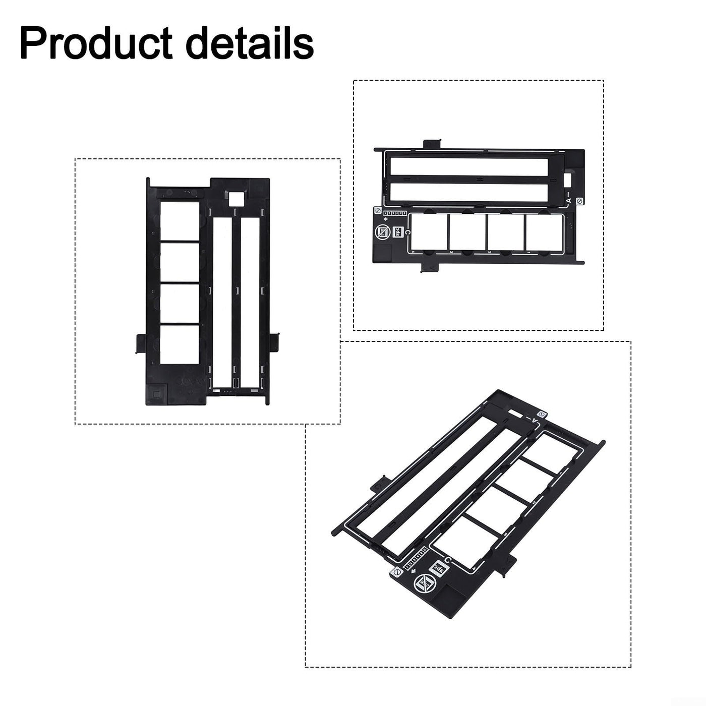 Für Scanner-Zubehör, zuverlässige Filmstreifenhalterung, kompatibel mit verschiedenen Modellen, einschließlich v550 und v490, Artikelnummer 1423040