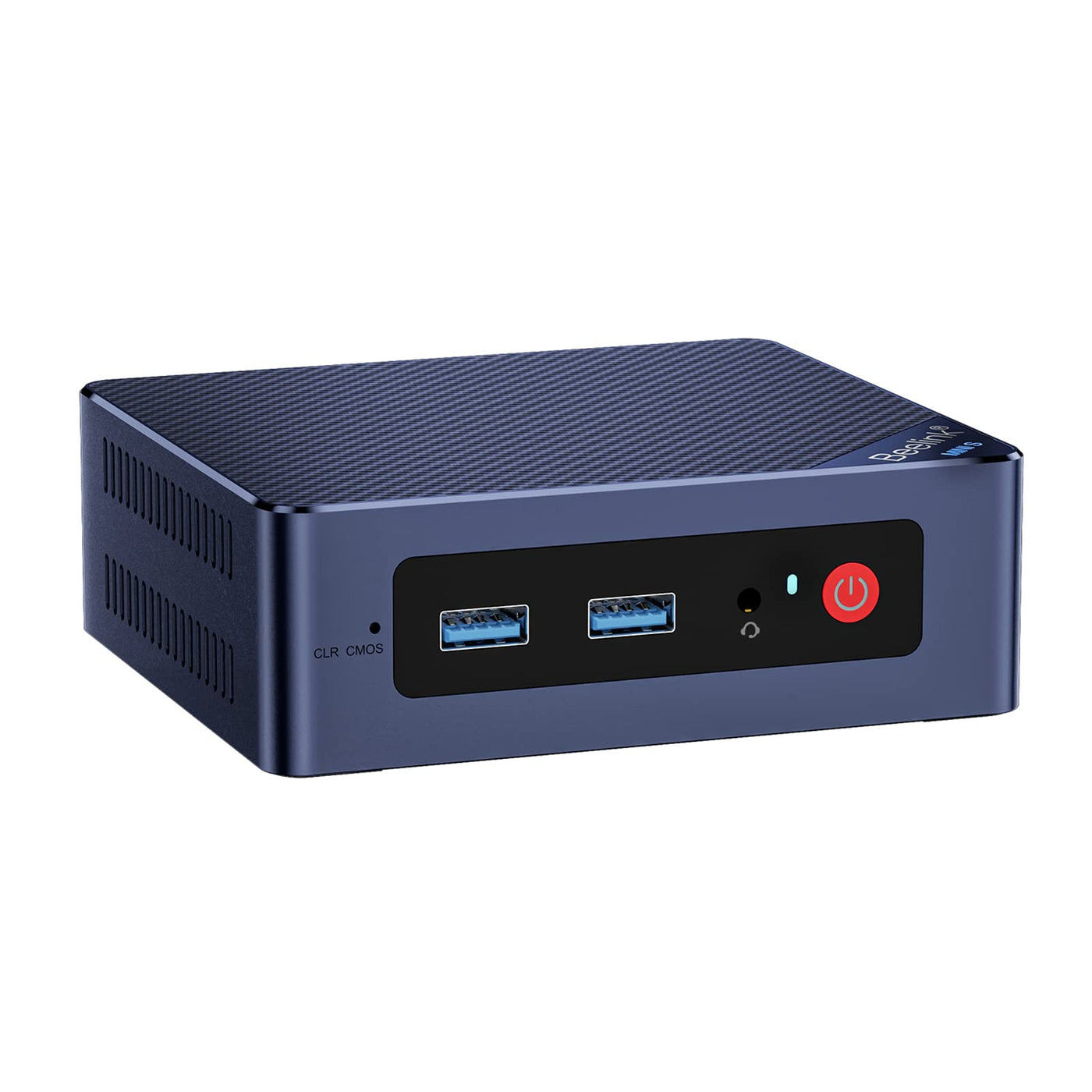 Beelink Mini PC, 12. Gen Intel Alder Lake-N100 Prozessor (bis zu 3.40GHz), MINI-S12 W11 Pro Computer, 16GB RAM 500GB SSD Business Desktop, Dual HDMI/WiFi 6/BT5.2/RJ45/WOL/Auto Power On