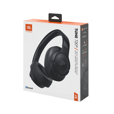 JBL Tune 720 BT Wireless On-Ear-Kopfhörer – Mit JBL Pure Bass Sound, Bluetooth und leichtem, faltbarem Design – Bis zu 76 Stunden Musikwiedergabe – Schwarz