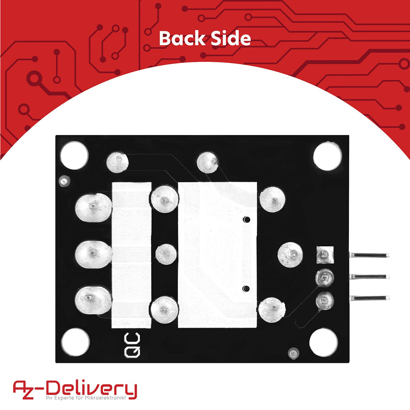 AZDelivery 3 x 1-Relais 5V KY-019 Modul High-Level-Trigger kompatibel mit Arduino und Raspberry Pi inklusive E-Book!