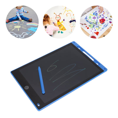 12-I LCD-Schreibtablett – Druckempfindliches Eye-Doodle-Board für und Erwachsene – z (BLUE)